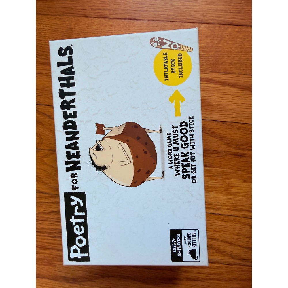 Poetry for Neanderthals Card Game Exploding Kittens Original Edition Party Game